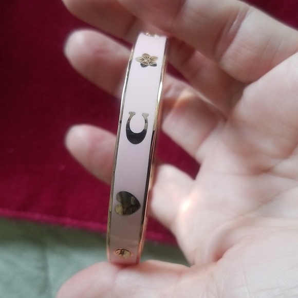 Beautiful Coach Signature Bangle Bracelet - Picture 5 of 13